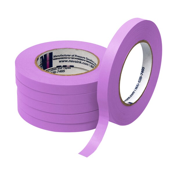 1/2" wide x 60yd Violet Labeling Tape